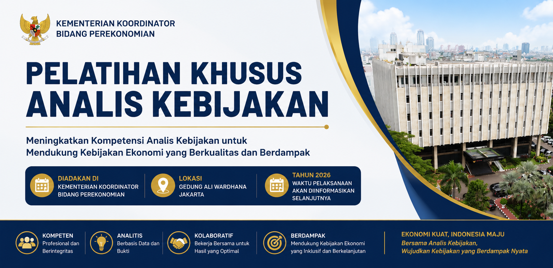 Pelatihan Khusus Analis Kebijakan Bacth II