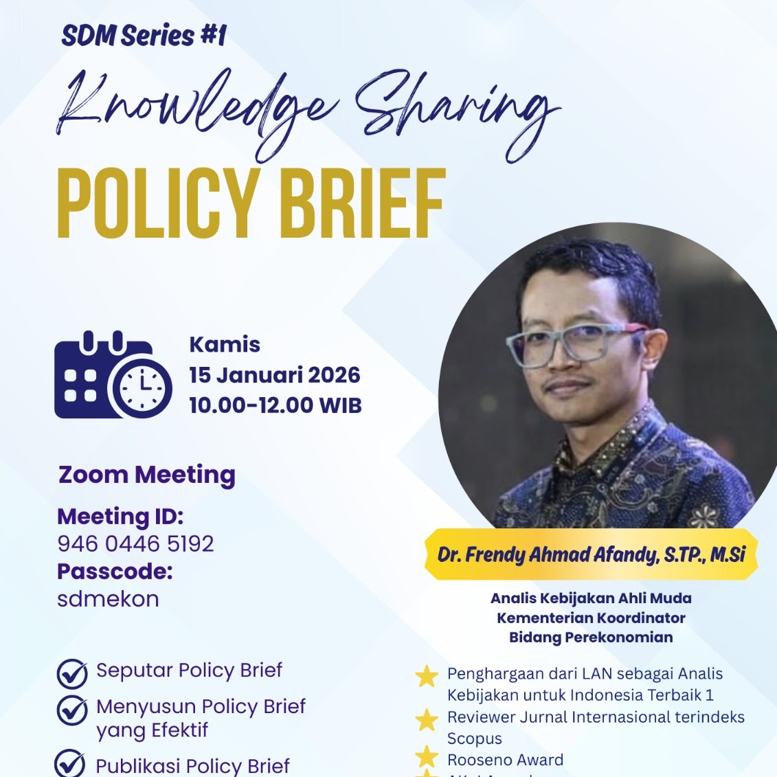 SDM Series #1 2026